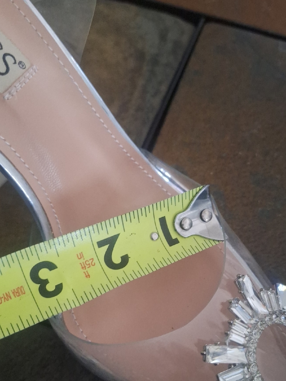 Wetkiss clear Jewel front heels - Picture 11 of 11